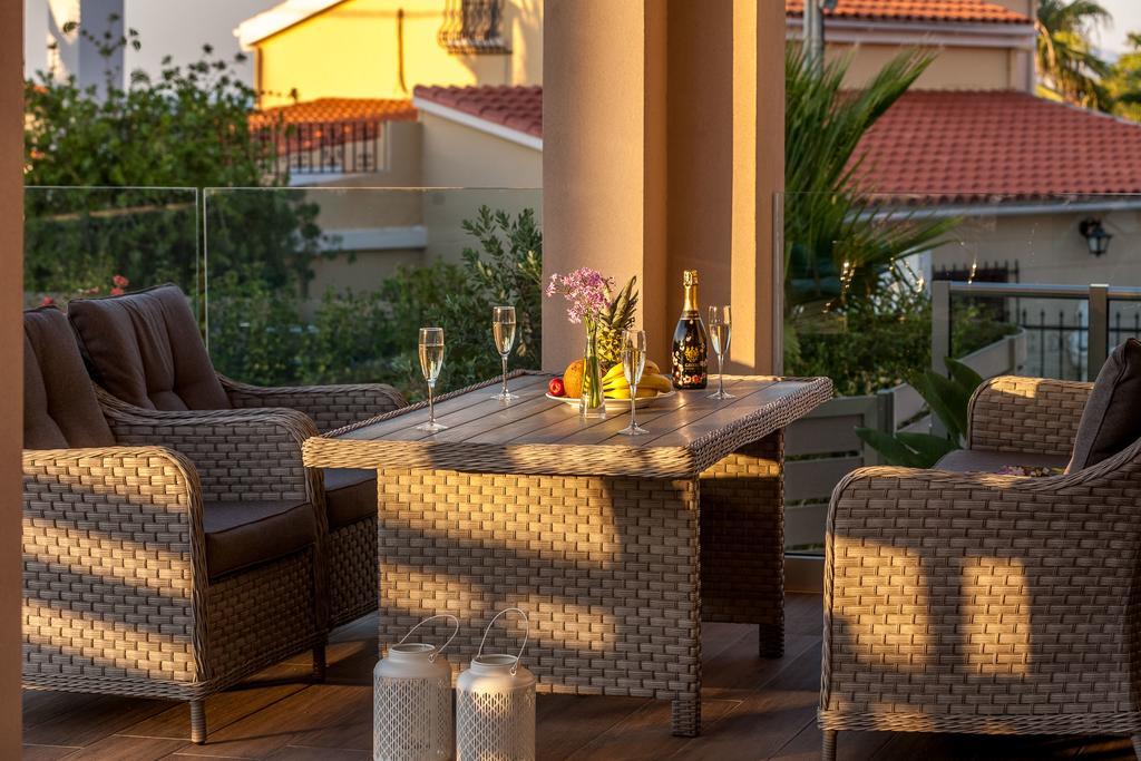 Superior Villa Marina Mare Sauna Hammam Nea Kydonia Eksteriør bilde