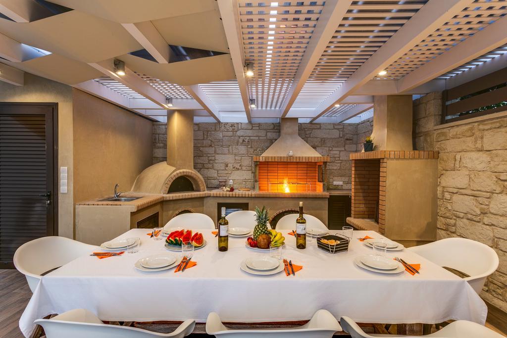 Superior Villa Marina Mare Sauna Hammam Nea Kydonia Eksteriør bilde