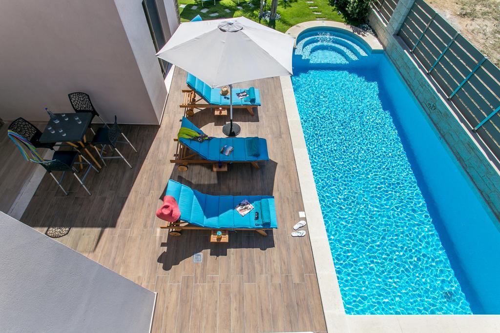 Superior Villa Marina Mare Sauna Hammam Nea Kydonia Eksteriør bilde